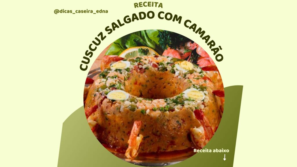 Cuscuz Salgado de Camarão