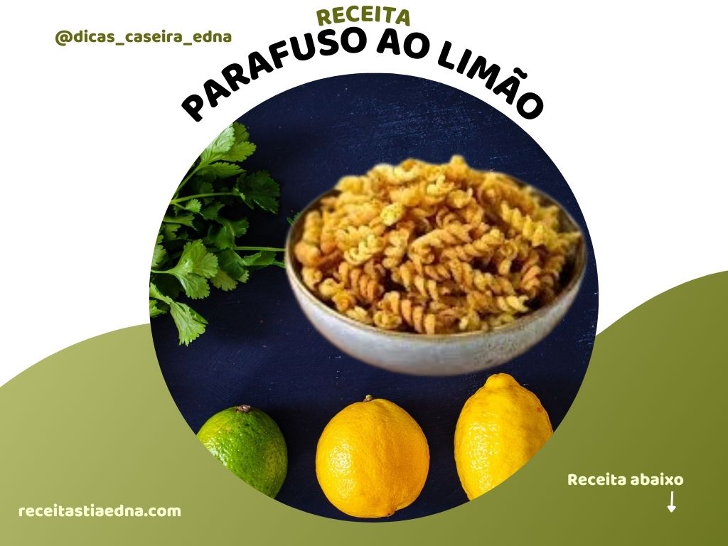 Refrescante e delicioso, o parafuso ao limão é a combinação perfeita de leveza e sabor. Um toque cítrico que transforma o seu prato em uma explosão de frescor. Experimente essa simplicidade irresistível!